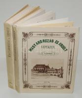 Kubinyi-Vahot: Magyarország és Erdély képekben I-IV. kötet 2 kötetben, Pest, 1853., Emich Gusztáv könyvnyomdája, reprint kiadás, kiadói egészvászon kötésben