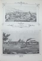 Kubinyi-Vahot: Magyarország és Erdély képekben I-IV. kötet 2 kötetben, Pest, 1853., Emich Gusztáv kö...