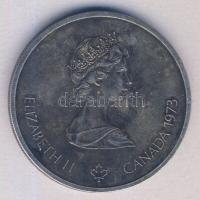 Kanada 1973. 10$ Ag "Montreali olimpia - Montreal várossziluett" T:2 patina
Canada 1973. 1...