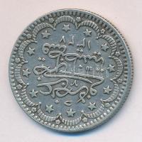 Törökország 1910. 5K Ag "V. Mohamed" T:2/2- Turkey 1910. 5 Kurush Ag "Muhammad V" C:XF/VF