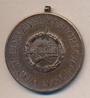 1962. Magyar Honvédelmi Sportszövetség / MHS" zománcozott Br sportérem (50mm) T:2