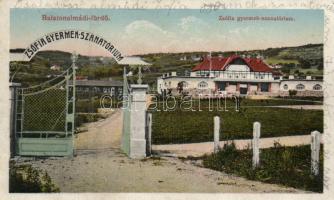 Balatonalmádi Zsófia Gyermek-szanatórium (Rb)