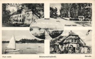 Balatonmáriafürdő MABI üdülő, Kék-villa