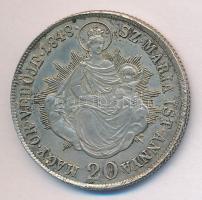 1848KB 20kr Ag "V. Ferdinánd" T:2-