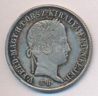 1848KB 20kr Ag "V. Ferdinánd" T:2-