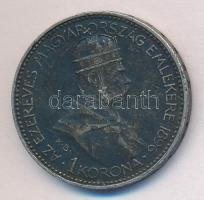 1896KB. 1K Ag "Millenium" T:2 patina