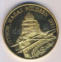 Bognár György (1944-) 1993. "Vitéz Nagybányai Horthy Miklós / Itthon hazai földben" aranyo...