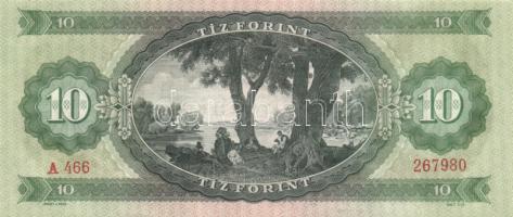 1962. 10Ft (2x) egymás utáni sorszámmal T:I-