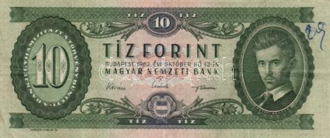 1957. 10Ft (5x) + 1960. 10Ft (5x) + 1962. 10Ft (5x) T:III