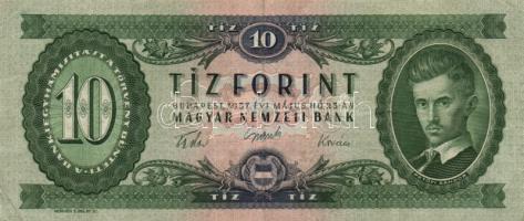 1957. 10Ft (5x) + 1960. 10Ft (5x) + 1962. 10Ft (5x) T:III