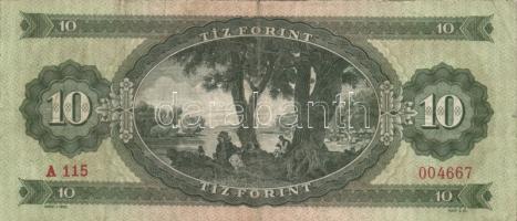 1957. 10Ft (5x) + 1960. 10Ft (5x) + 1962. 10Ft (5x) T:III