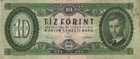 1957. 10Ft (5x) + 1960. 10Ft (5x) + 1962. 10Ft (5x) T:III