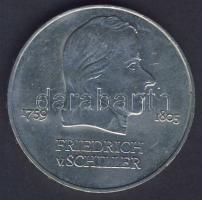 NDK 1972. 20M "Friedrich von Schiller" T:2
GDR 1972. 20 Mark "Friedrich Schiller&quot...