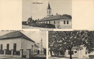 Kápolnásnyék Vörösmarty szülőháza, Római katolikus templom és iskola, Református templom