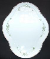 2 személyes virágokkal díszített szolidan aranyozott kézzel festett jelzett Hollóházi porcelán kávés...