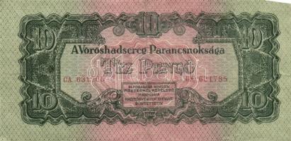 1944. 1P, 2P, 5P, 10P, 20P, 50P, 100P, 1000P " A Vöröshadsereg Parancsnoksága" teljes sor!...