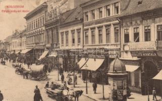 Kolozsvár Mátyás square, shops