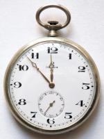 cca 1900 Omega zsebóra másodpercmutatóval, hibátlan porcelán számlappal, szép állapotban, kiválóan működik / Omega pocket watch with flawless porcelain dial, in good condition