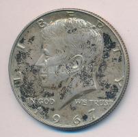 Amerikai Egyesült Államok 1967. 1/2$ Ag "Kennedy" T:2
USA 1967. 1/2 Dollar Ag "Kenned...