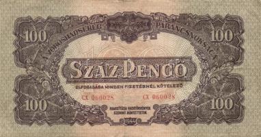 1944. 2P, 5P, 10P, 20P, 50P, 100P, 1000P " A Vöröshadsereg Parancsnoksága" sor! T:II,III,I...