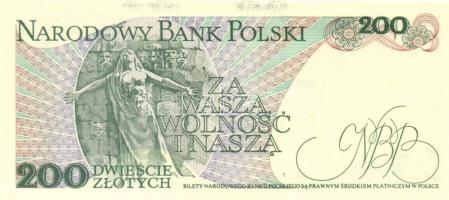 Lengyelország 1988. 200Zl (2x) egymás utáni sorszámmal T:I
Poland 1988. 200 Zlotych (2x) sequential ...