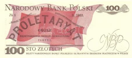 Lengyelország 1986. 100Zl (3x) egymás utáni sorszámmal T:I
Poland 1986. 100 Zlotych (3x) sequential ...