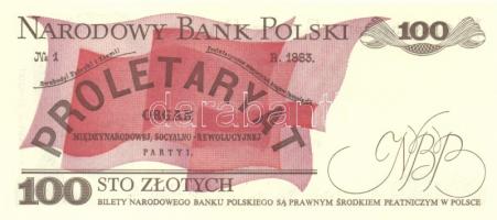 Lengyelország 1986. 100Zl (3x) egymás utáni sorszámmal T:I
Poland 1986. 100 Zlotych (3x) sequential ...