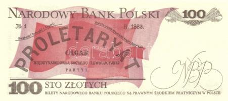 Lengyelország 1986. 100Zl (3x) egymás utáni sorszámmal T:I
Poland 1986. 100 Zlotych (3x) sequential ...