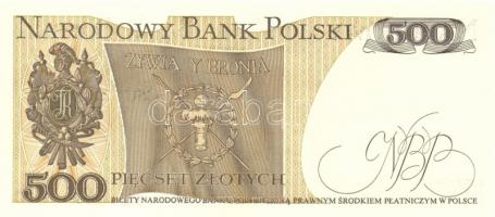 Lengyelország 1982. 500Zl (8x) egymás utáni sorszámmal T:I
Poland 1982. 500 Zlotych (8x) sequential ...