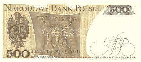 Lengyelország 1982. 500Zl (8x) egymás utáni sorszámmal T:I
Poland 1982. 500 Zlotych (8x) sequential ...