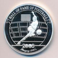 Uganda 2006. 2000Sh Ag "Futball hírességei - Magyarország 1960-as évek" T:PP 
Uganda 2006....