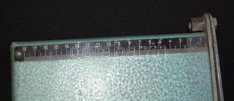 Asztali vágógép, Pilisvölgye MGTSZ, működőképes