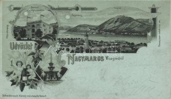 1899 Nagymaros, Visegrád, litho (Rb)