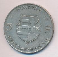 1947. 5Ft Ag "Kossuth" T:2-