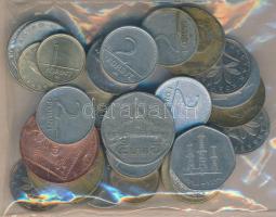 Kis vegyes fémpénz, összesen 30db, közte Nagy-Britannia 2009. 2p T:2,2- Mixed metal coins with Great Britain 2009. 2 pence, all 30pcs C:XF,VF