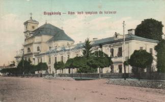 Nagykároly Catholic church and cloister