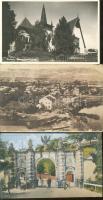 6 db régi városképeslap Erdély területéről
