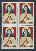 St. Theresa halálának 400. évfordulója négyestömb, 400th anniversary of St. Theresa's death