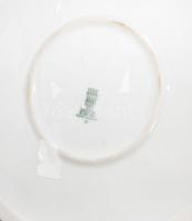 Kézzel festett birkózó medvéket ábrázoló nagyméretű jelzett Zsolnay porcelán figura /
Handpainted Zs...