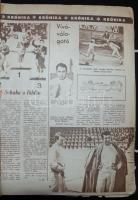 1971 A Képes Sport majdnem teljes évfolyama (42 számmal), egy-két kivétellel szép állapotban