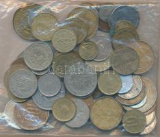 Közép és Dél-Amerika 56db vegyes fémpénz T:vegyes Central and South Amerika 56pcs of mixed metal coins C:mixed