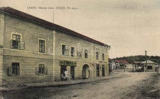 Jászó Main street, Shop of 'Tobias'