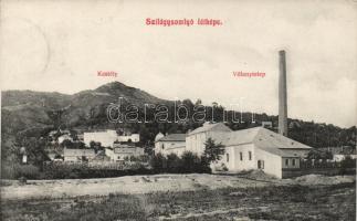 Szilágysomlyó caslte and power plant