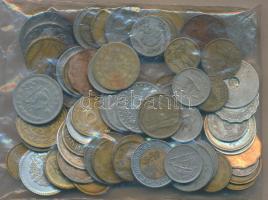 Arab országok 75db vegyes fémpénz T:vegyes Arab countries 75pcs of mixed metal coins C:mixed