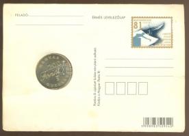 2001 200Ft "Pál utcai fiúk" érmés levelezőlapon T:BU