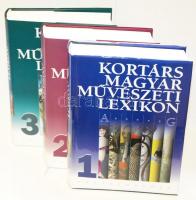 Kortárs Magyar Művészeti Lexikon I-III. kötete, Bp., 1999, Enciklopédia Kiadó, mindhárom kötet igény...