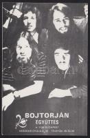 Bojtorján együttes tagjai által aláírt fotó