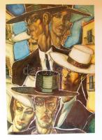 The Kieselbach Collection - Hungarian painting 1900-1945, Bp., 1996, Pauker Nyomda, angol nyelvű alb...