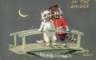 Cats, lovers, litho (fl)