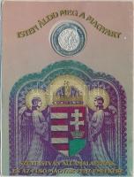 1996. "Honfoglalás-Szt.István, Árpád fejedelem" emlékérem Ag(0.835) 5,37g díszlapon T:PP